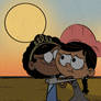 Sunset Hug