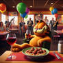 garfield at applebee's