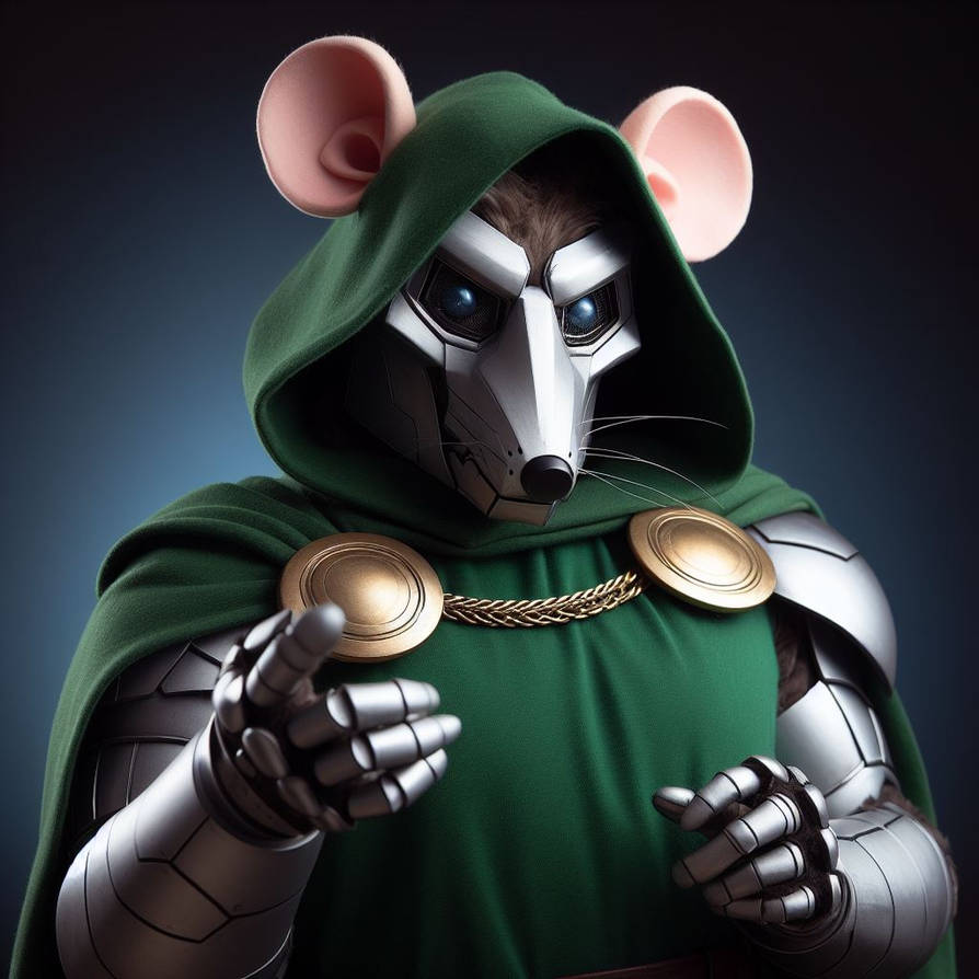 rodent dr doom by alteregobro on DeviantArt
