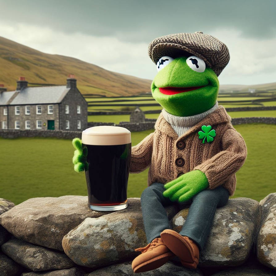 Kermit Math kermit in ireland by alteregobro on DeviantArt