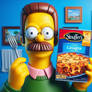 flanders holding stouffers lasagna