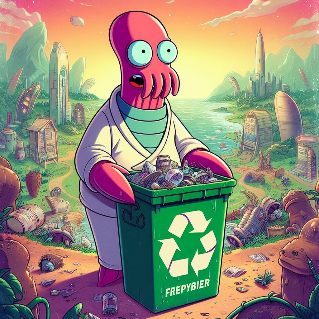 zoidberg on earth day by alteregobro on DeviantArt