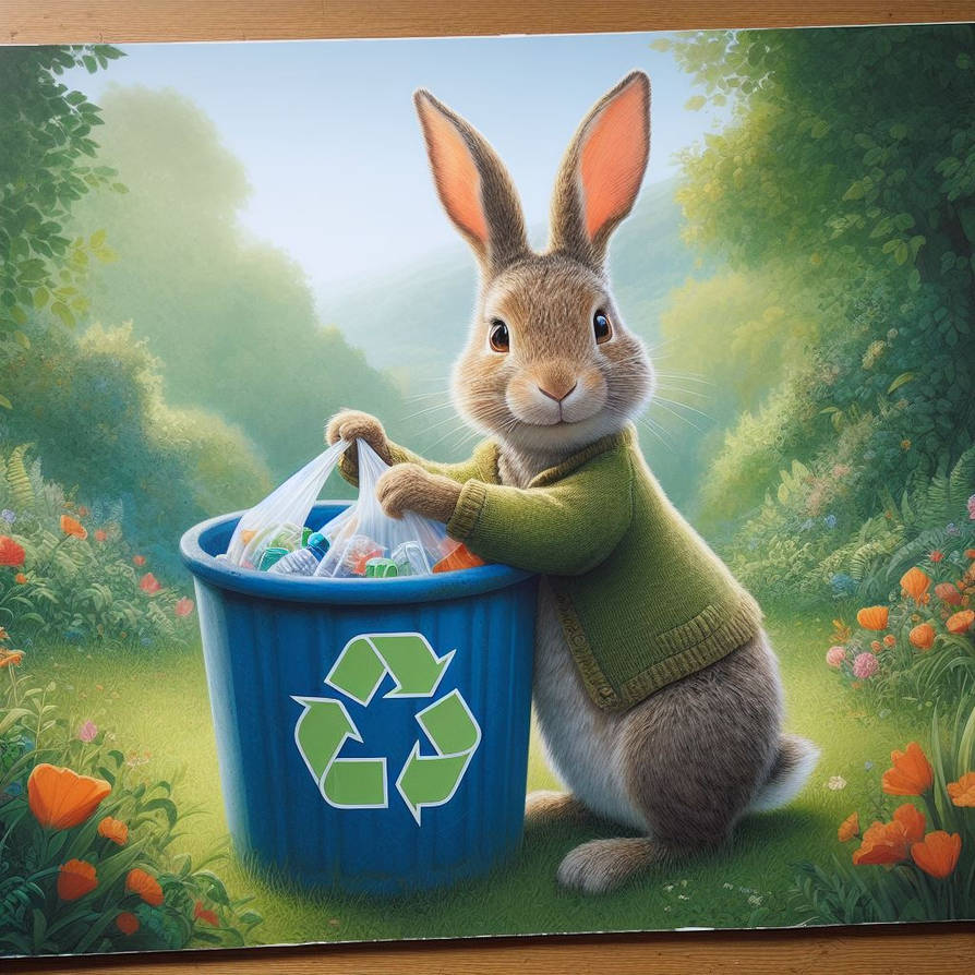 peter rabbit on earth day by alteregobro on DeviantArt