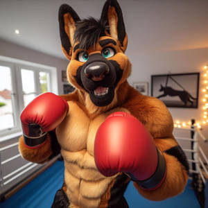 delgado as a boxer