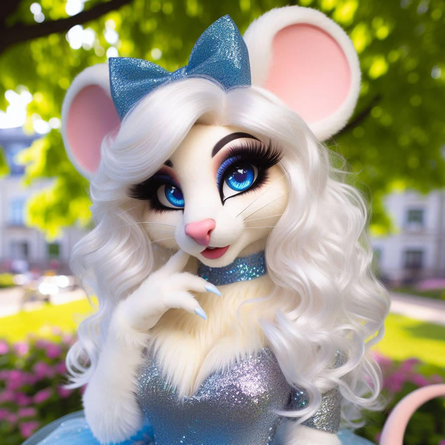 Issi Kitty miss kitty mouse on arbor day by alteregobro on DeviantArt