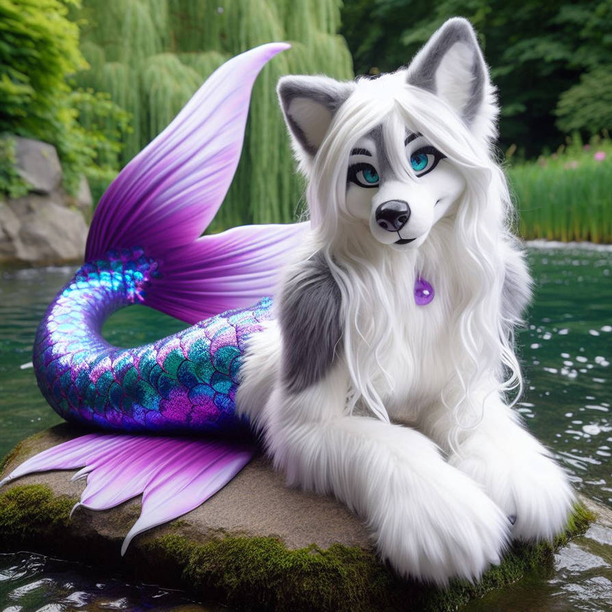 mer-may 2024: attractive mer-wolf lily v3 by alteregobro on DeviantArt