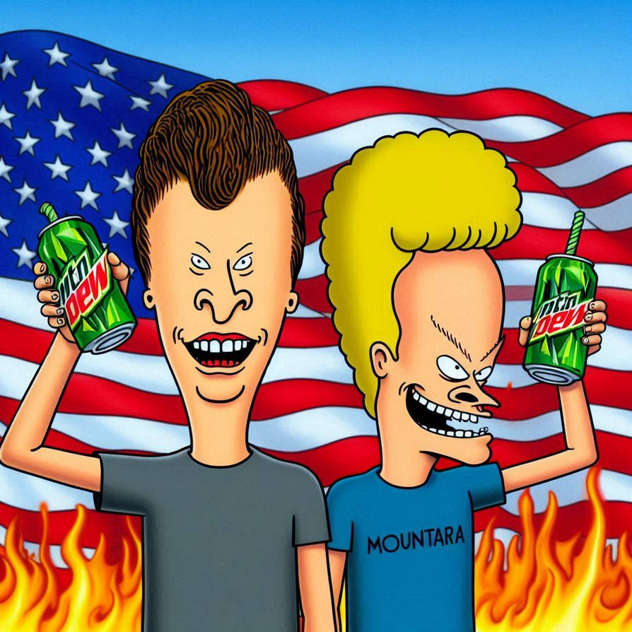 beavis and butthead on the 4th of july by alteregobro on DeviantArt