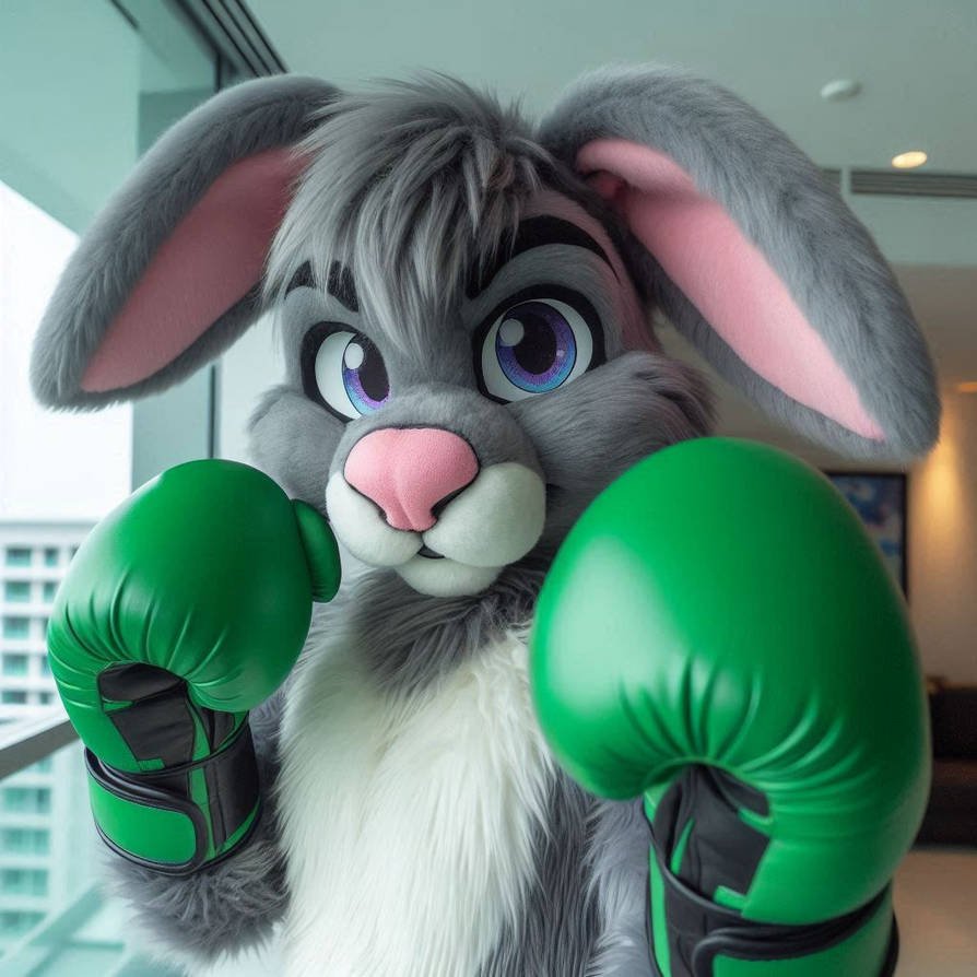 Deviantart Thumper Rabbit thumper in flying fists by alteregobro on DeviantArt