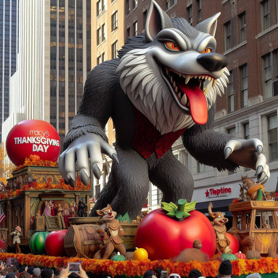 floatvember: the big bad wolf by alteregobro on DeviantArt