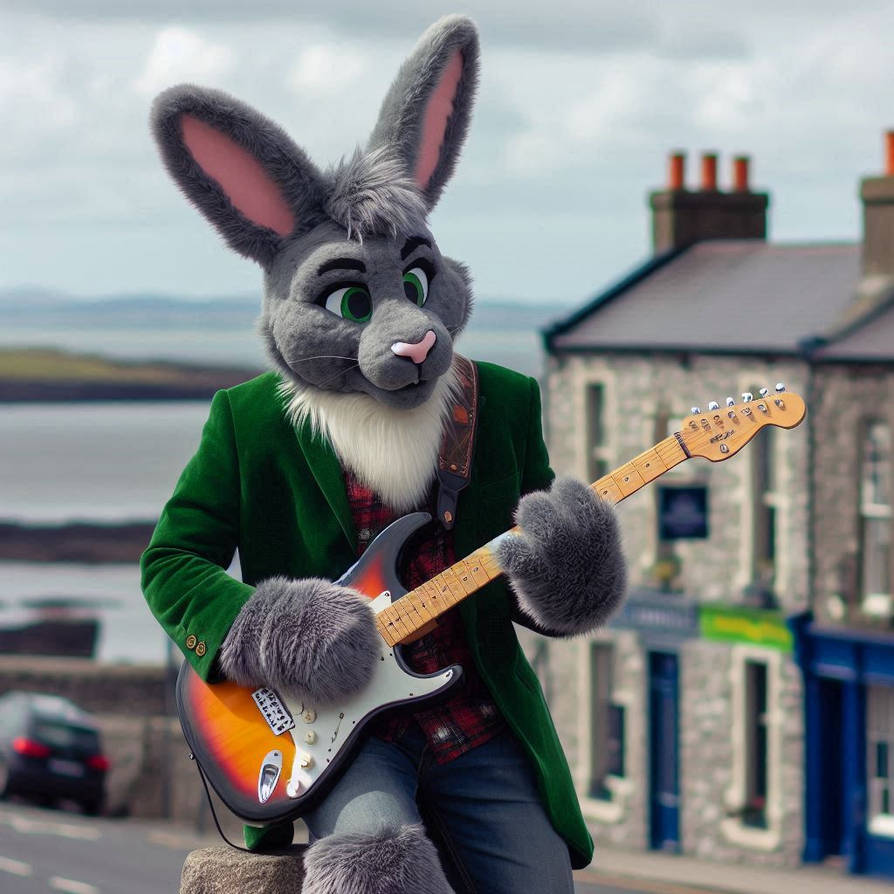 electric march: rabbit by alteregobro on DeviantArt