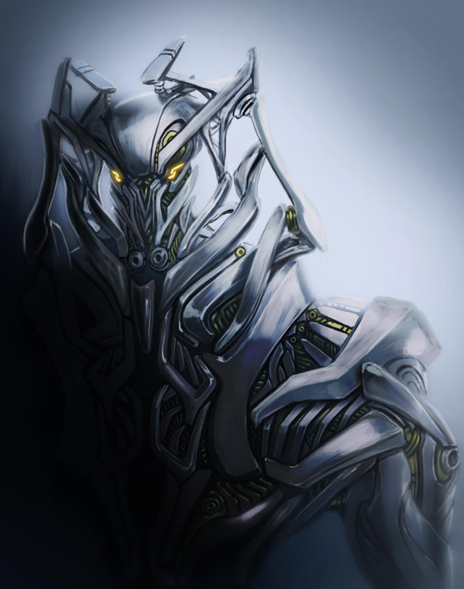 Cyborg Sketch by TSABER on DeviantArt