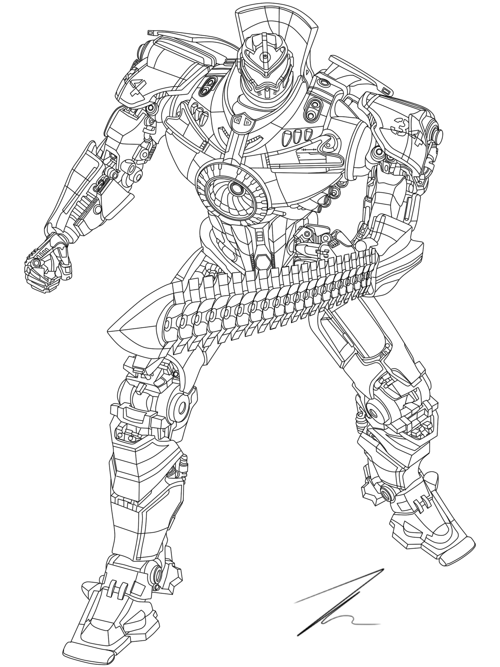 Gipsy Danger by Exede on DeviantArt Gipsy Danger by Exede on DeviantArt