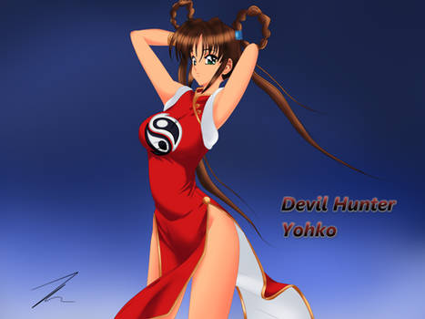 Devil Hunter Yohko anime cels