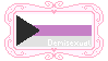 Demisexual pride Stamp