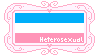 Heterosexual pride Stamp