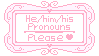 He Pronouns