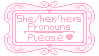She Pronouns