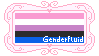 Genderfluid pride Stamp