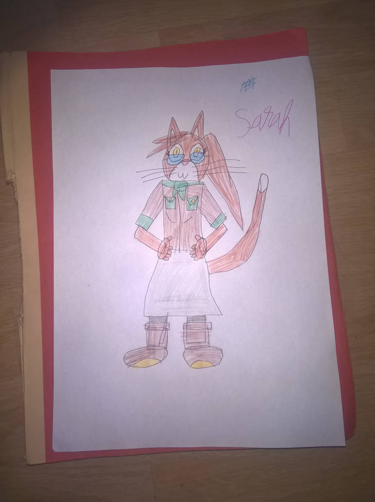 Sarah the cat by madnessfoxywolf on DeviantArt