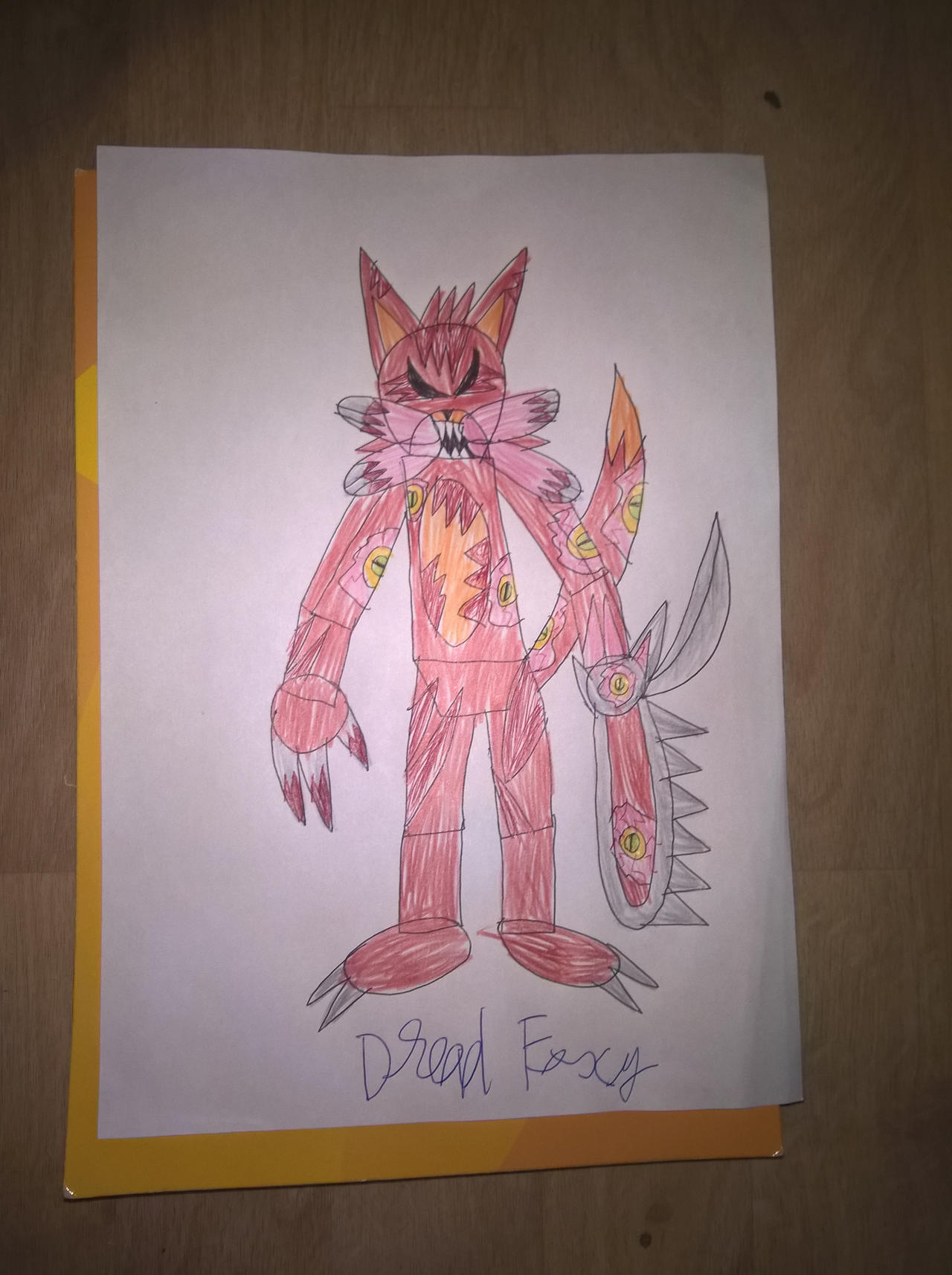 Dread Foxy by madnessfoxywolf on DeviantArt