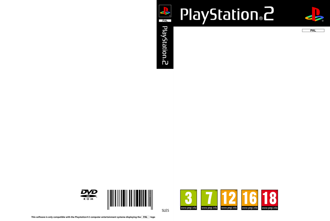 Playstation 2 Cover PAL ( Template ) by Essinay on DeviantArt