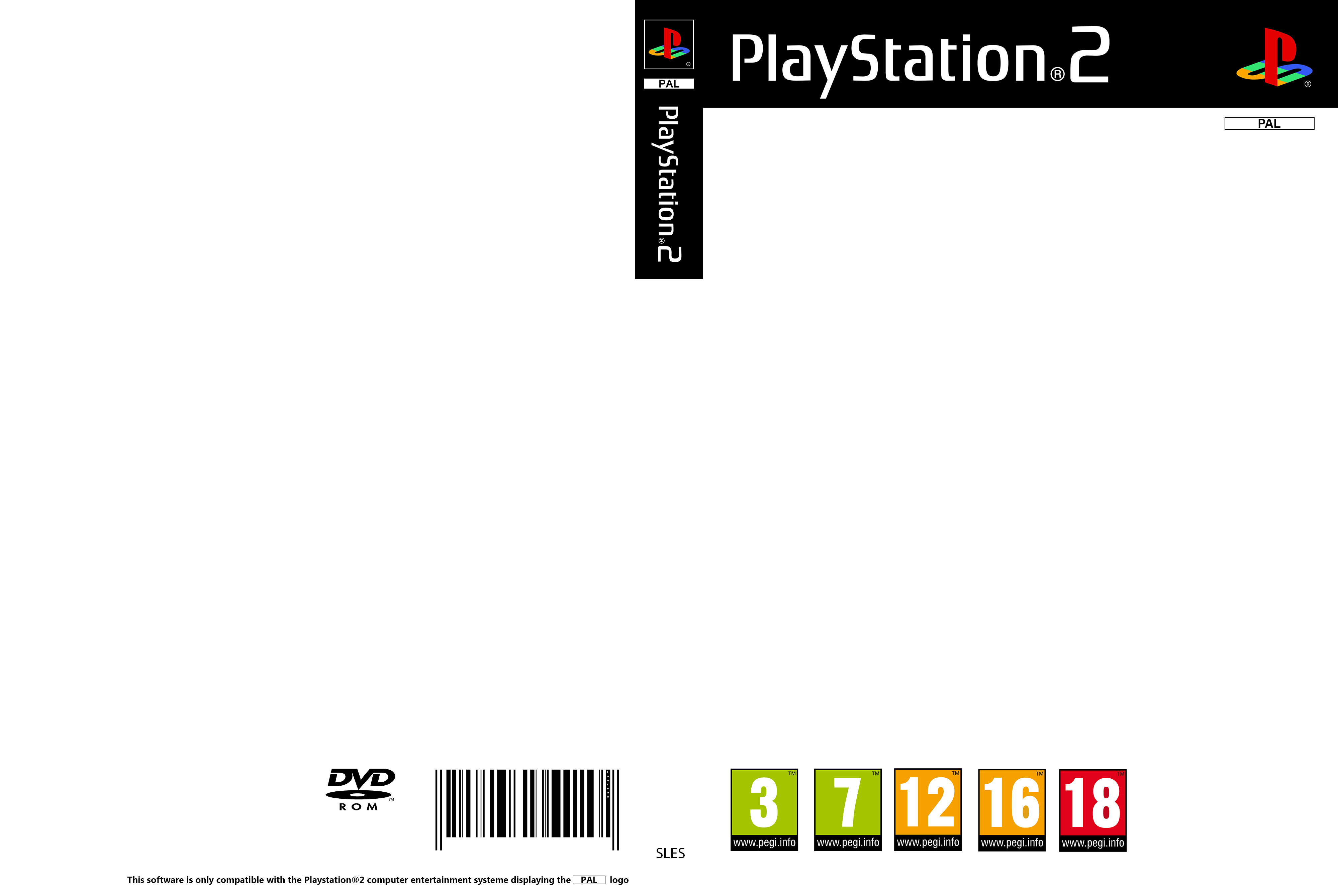 Playstation 2 Cover PAL ( Template ) by Essinay on DeviantArt