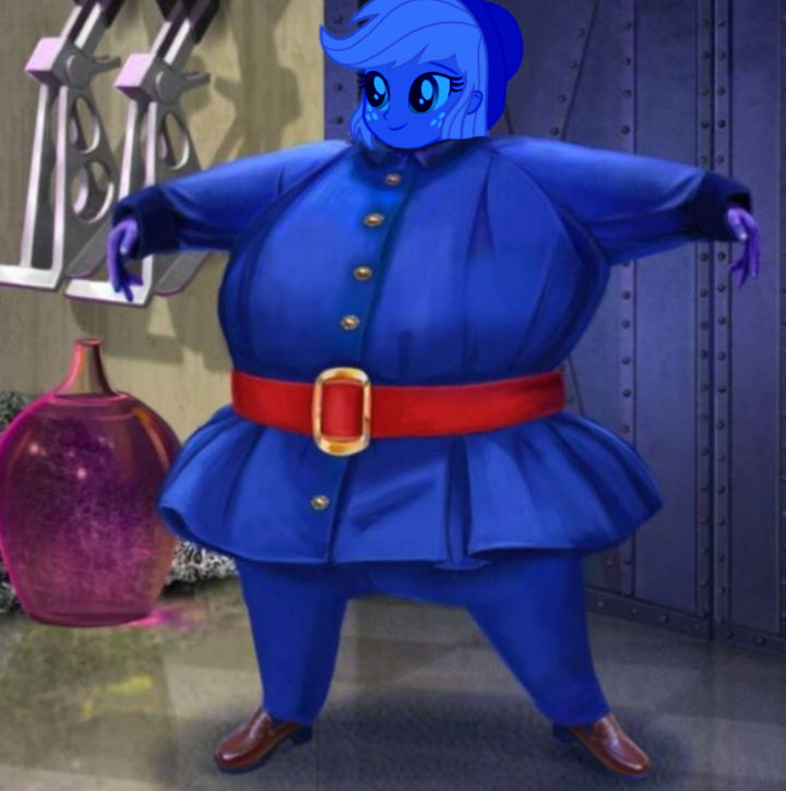 Applejack's Blueberry Inflation With Tight Belt by drawingboy12 on ...