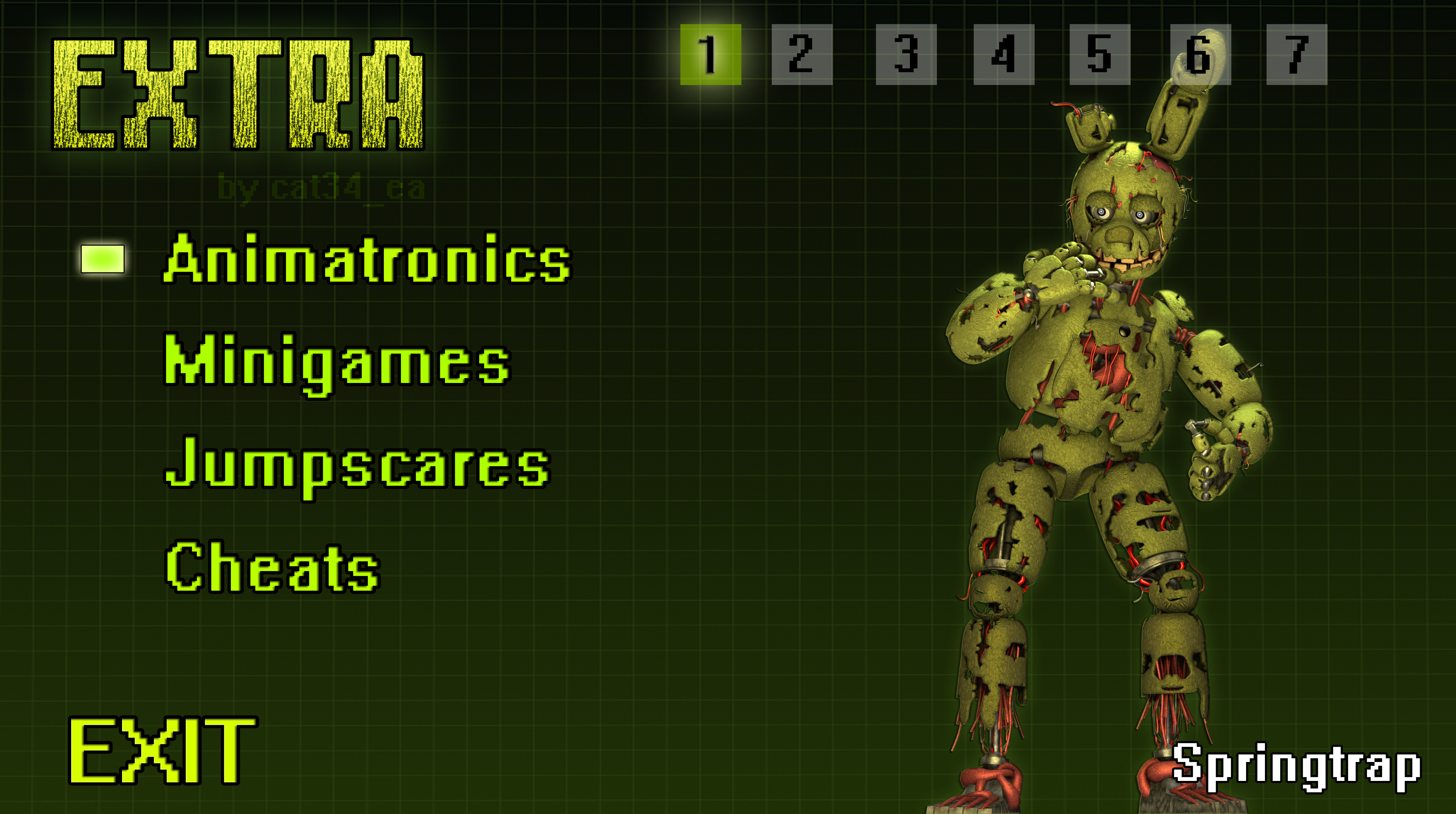 FNAF 3: Lost and Found All Animatronics [EXTRAS] 