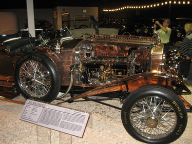 1921 Copper Rolls-Royce side