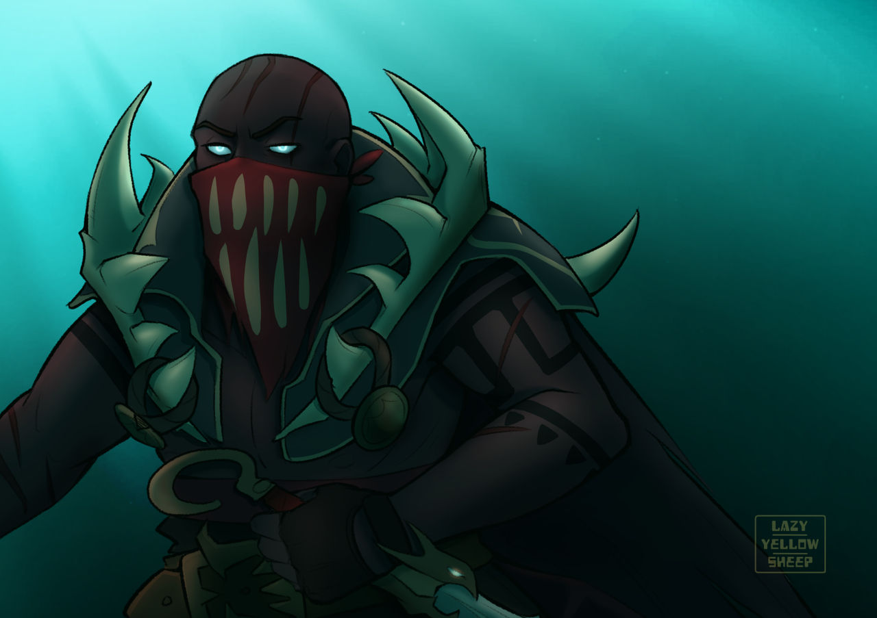 Pyke by LazyYellowSheep on DeviantArt