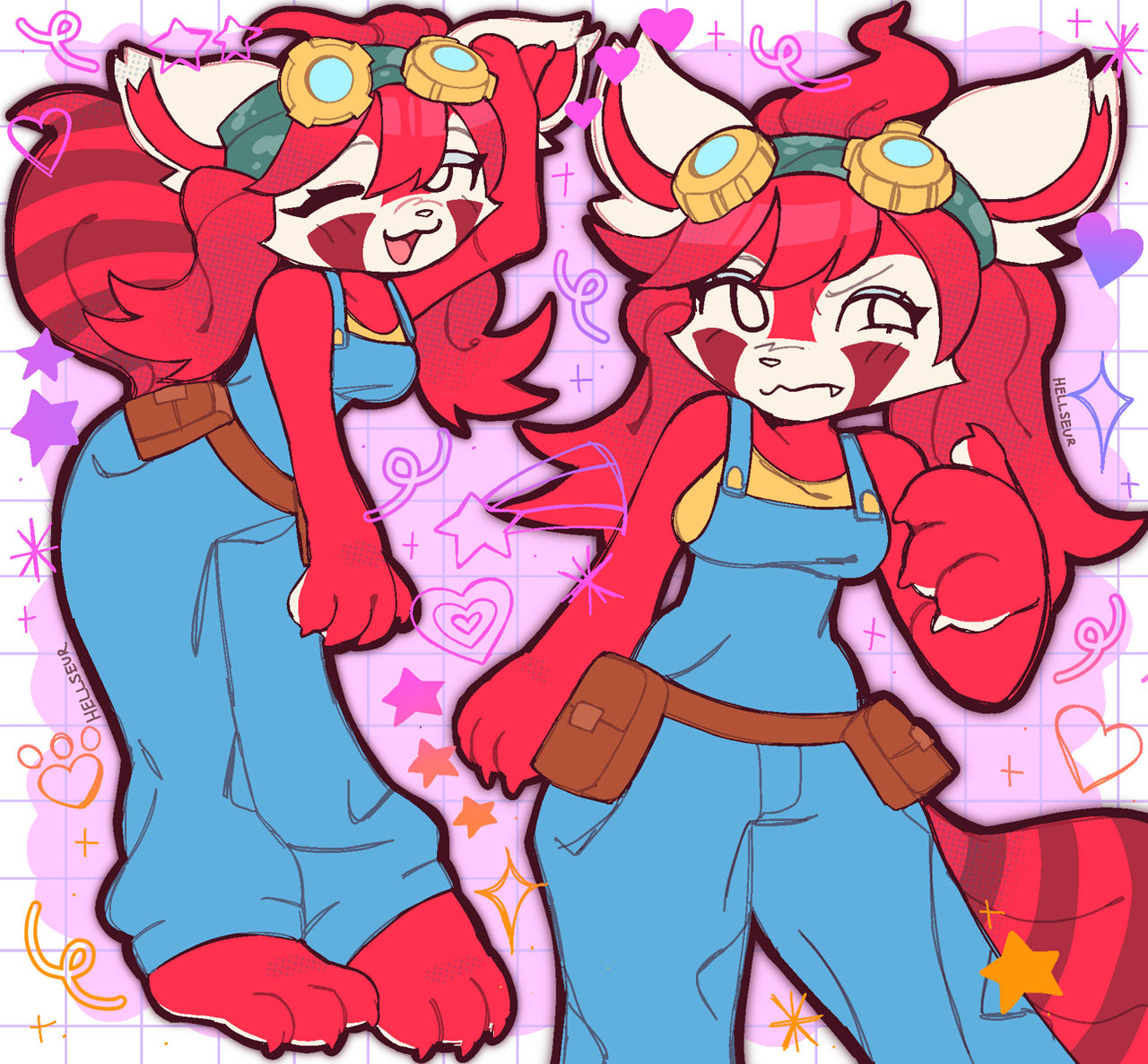 A quick drawing of Nona from Gunfire Reborn by hellseur on DeviantArt