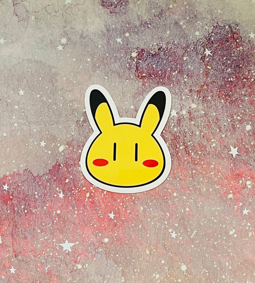 Pikachu Dango - Vinyl Water Resistant Sticker