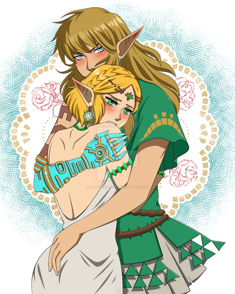 Link x Zelda Legend of Zelda: Tears of the Kingdom