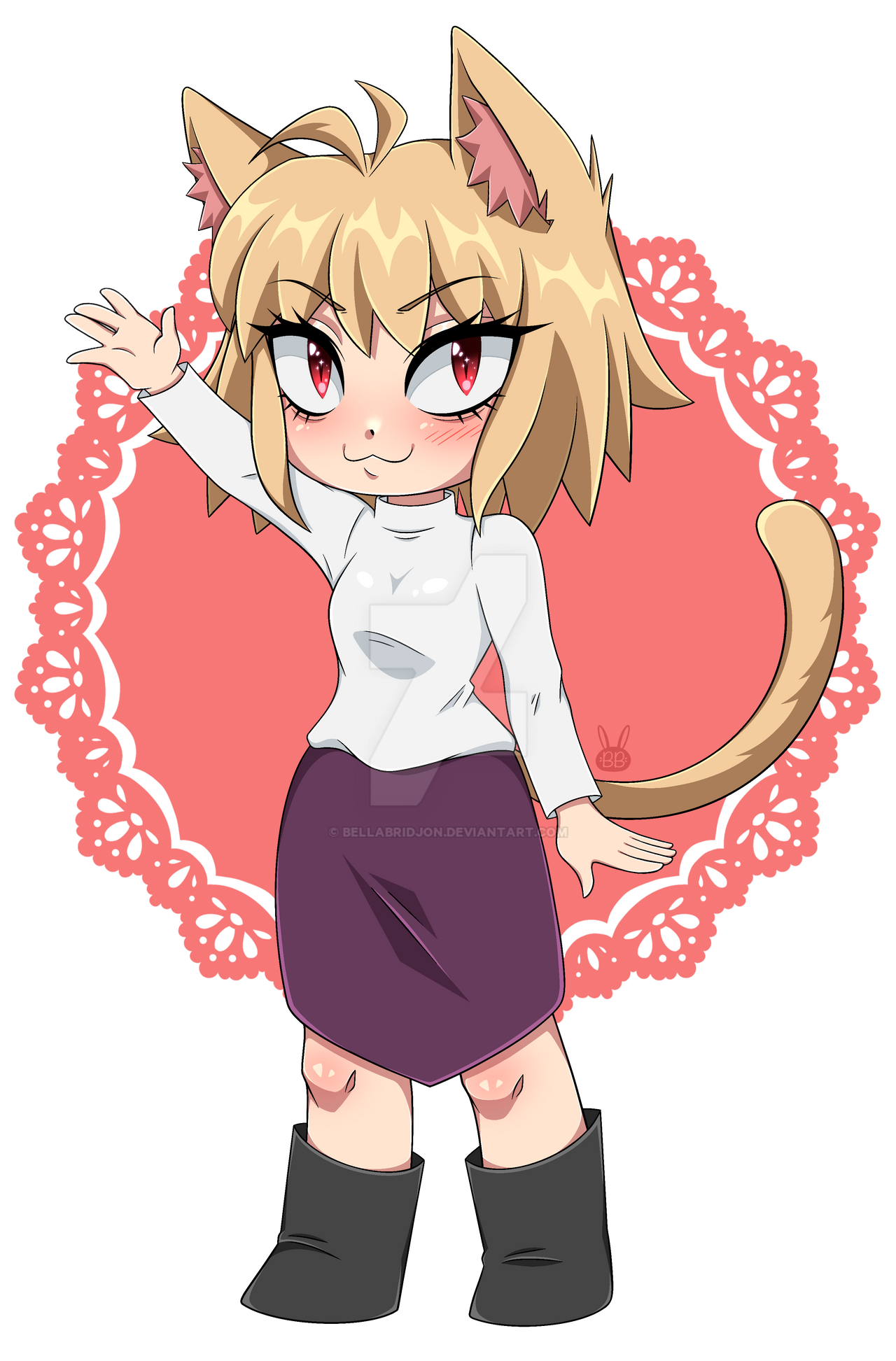 Chibi Neco Arc - Type Moon [COMMISSION]