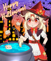 Happy Halloween! Witch Klee - Genshin Impact