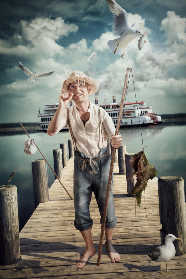 Huckle-Berry-Finn by Art-Kombinat