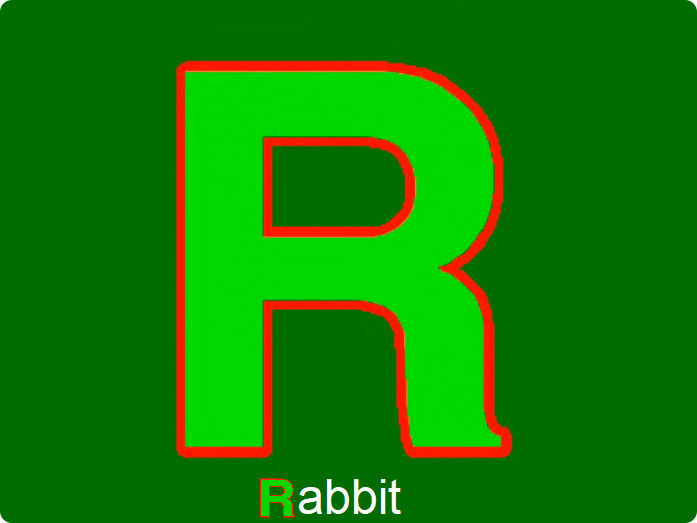 Rusty and Rosy - Letter R - Little Rabbit by RobertCleghornII on DeviantArt