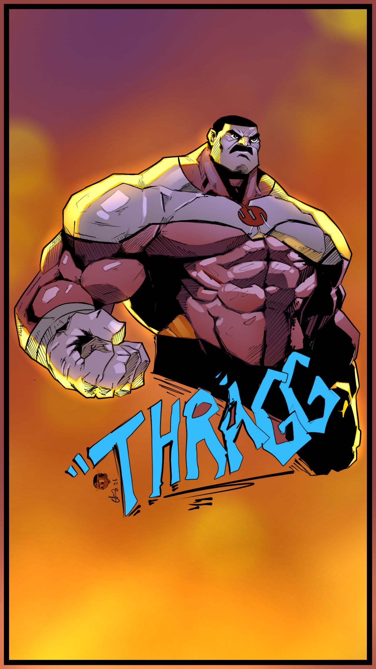 Thragg Robe Thragg illustration by shedrackokafor on DeviantArt