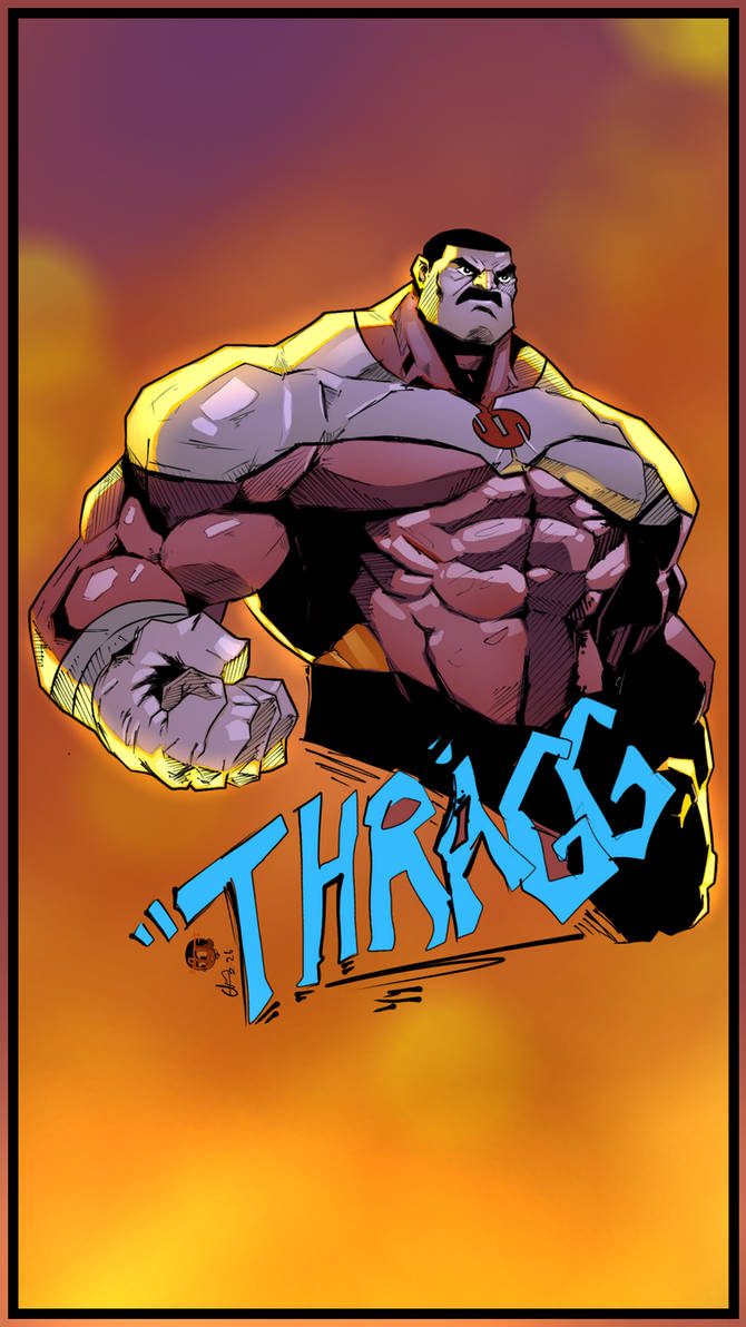 Thaggr Thragg illustration by shedrackokafor on DeviantArt