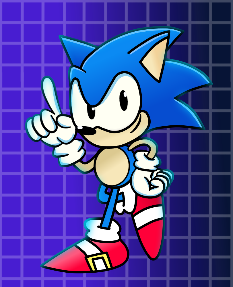 Classic Sonic Fanart by LightFreak86 on DeviantArt