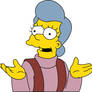 Mona Simpson ( Homer Simpsons Mum )