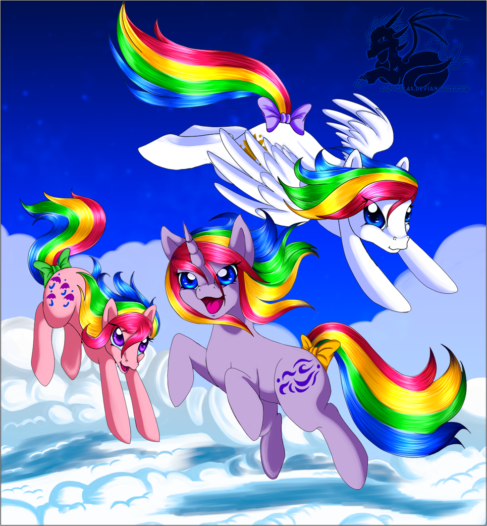 Rainbow Ponies