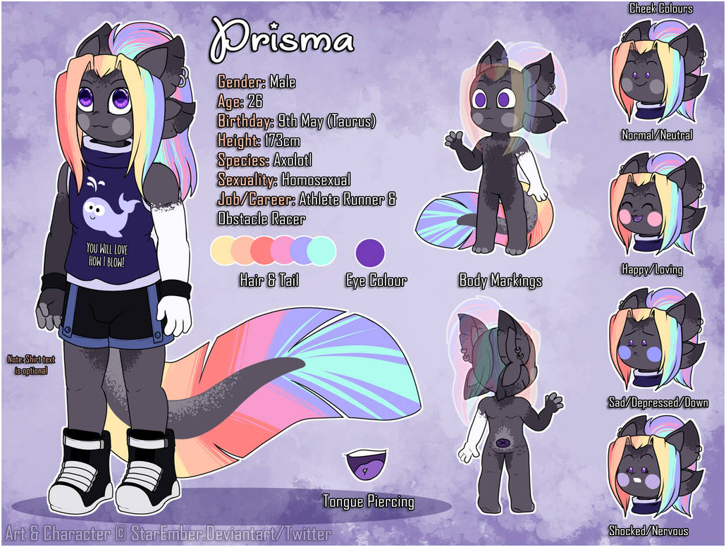 .: Prisma Reference Sheet V3 :. by StarEmber on DeviantArt