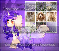.: MLP Custom for voltaradragoness :.