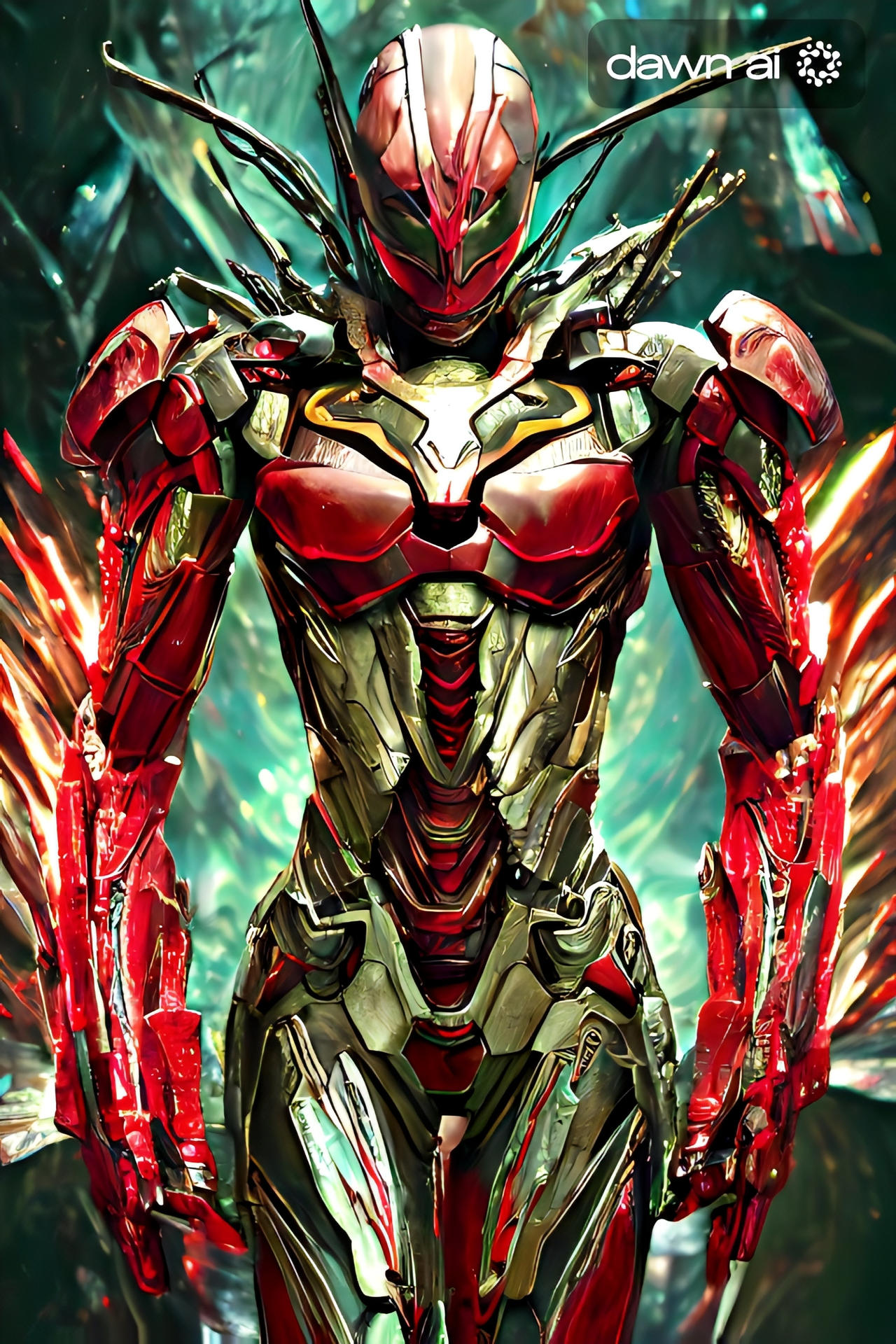 Deviantart Armor Female Armor by Dawn AI by MarceloSilvaArt on DeviantArt