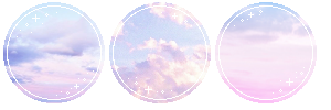 pastel sky circle divider [F2U]