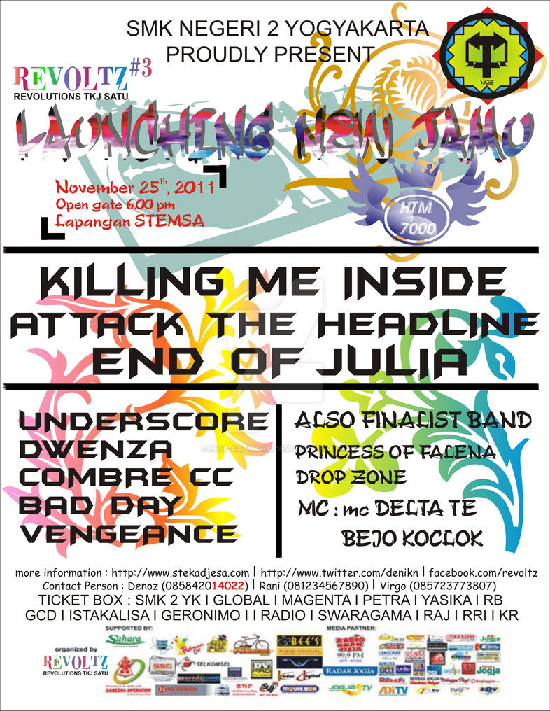 Poster Launching New Jamu by noz-artwork on DeviantArt