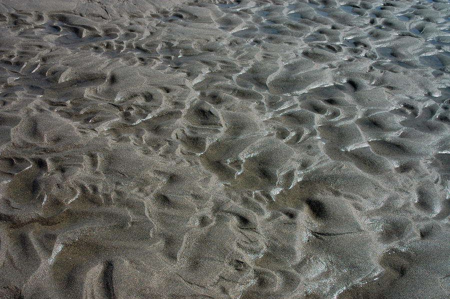wet sand