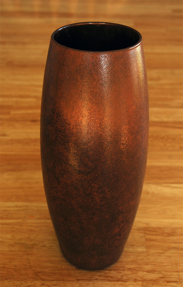 Rusted vase