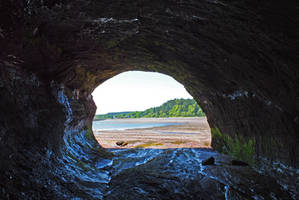 Inside St-Martins sea cave 2